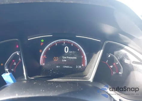 2019 Honda Civic Sport z USA, uszkodzony, nr VIN 19XFC2F89KE009722